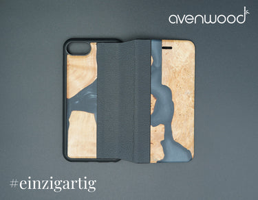 iPhone 7 / 8 PORTO COLLECTION Flipcase 7950 Schwarz